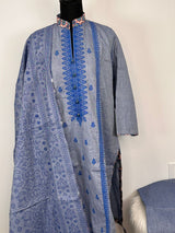 Pakistani Khaddi Cotton Salwar Kameez ready to ship
