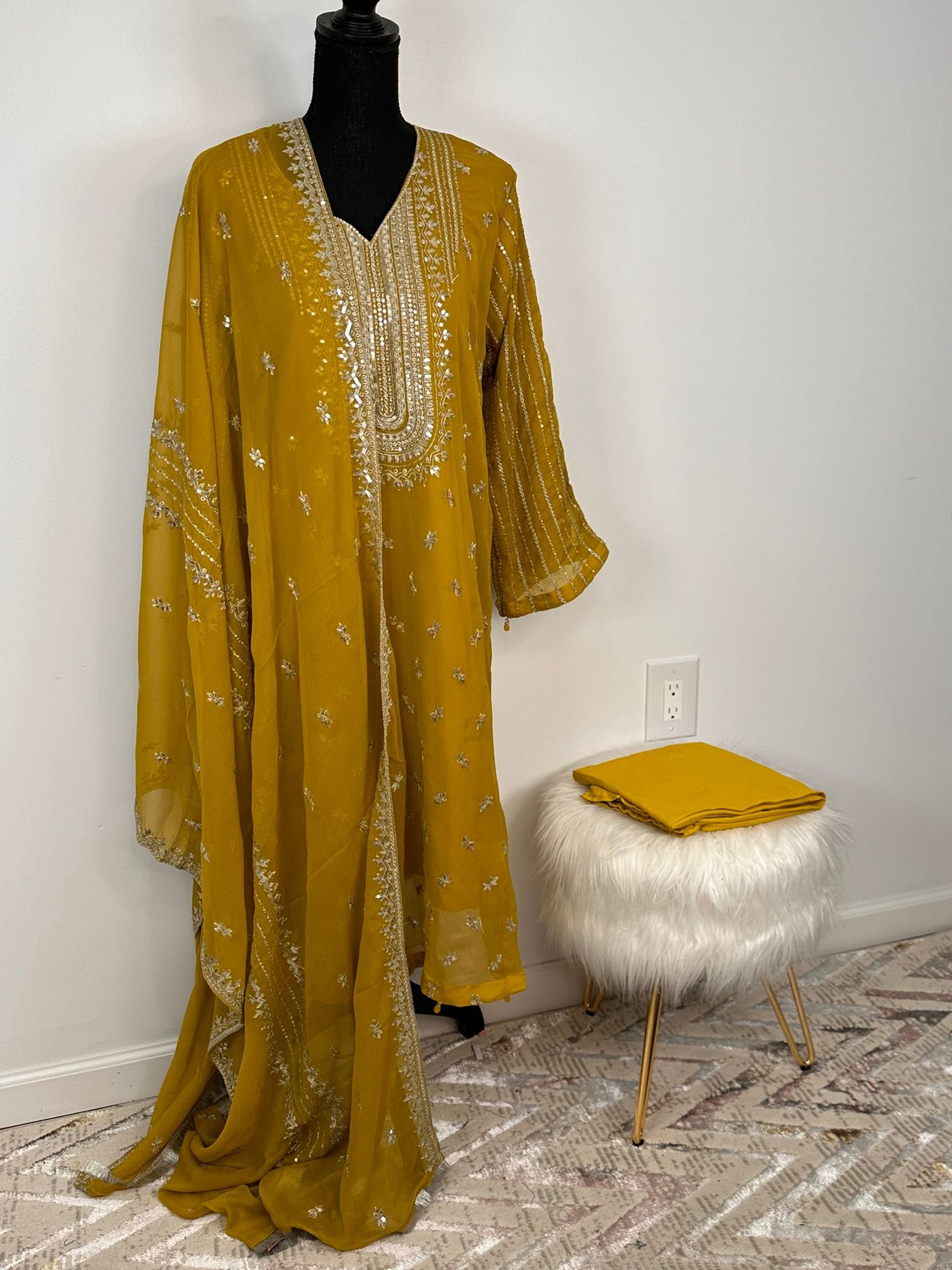 Pakistani Embroidered Party wear Ready To Ship