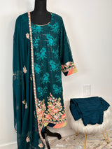 Pakistani Embroidered Party wear Ready To Ship