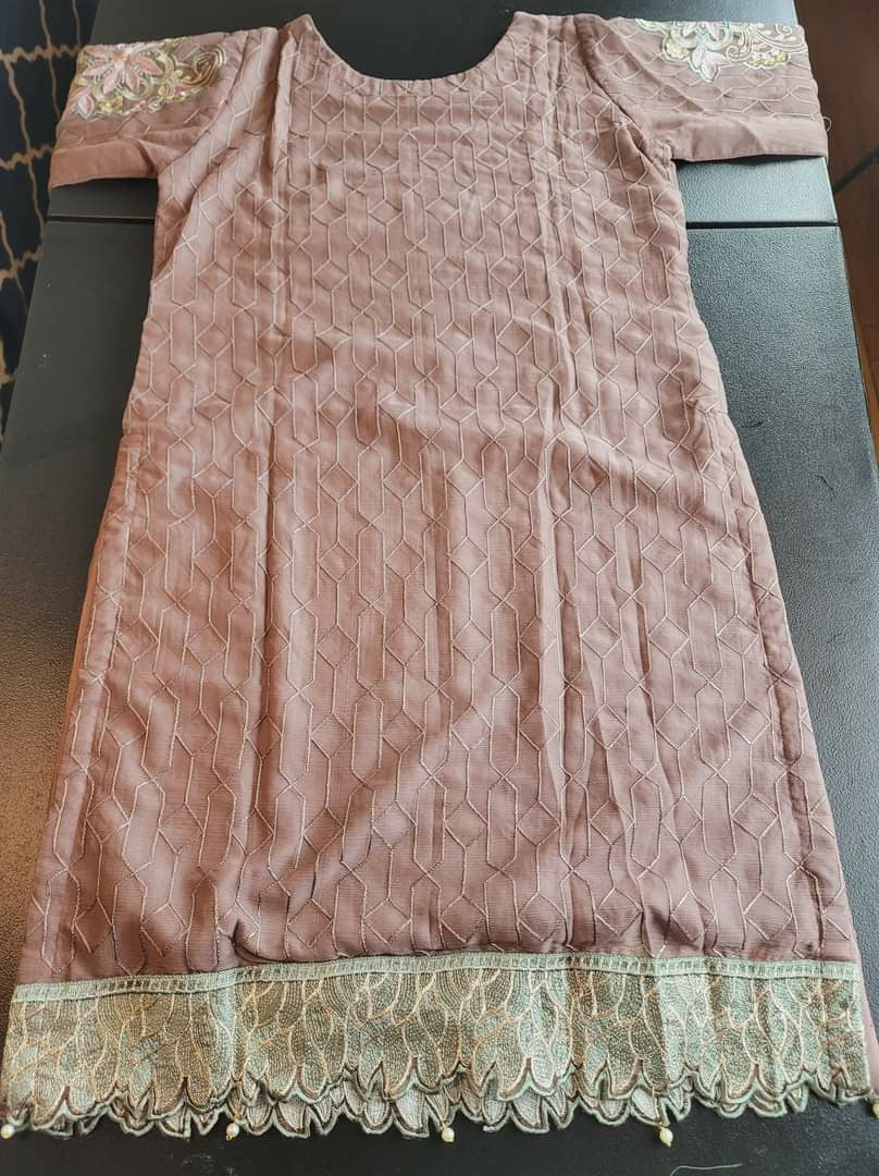 Pakistani Stitched Embroidery Party Wear Dresses Ready To Ship