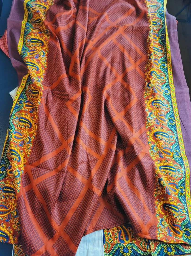 Pakistani linen Embroidered Salwar kameez Ready To Ship