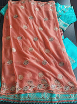 Pakistani Stitched Embroidery Party Wear Dresses Ready To Ship