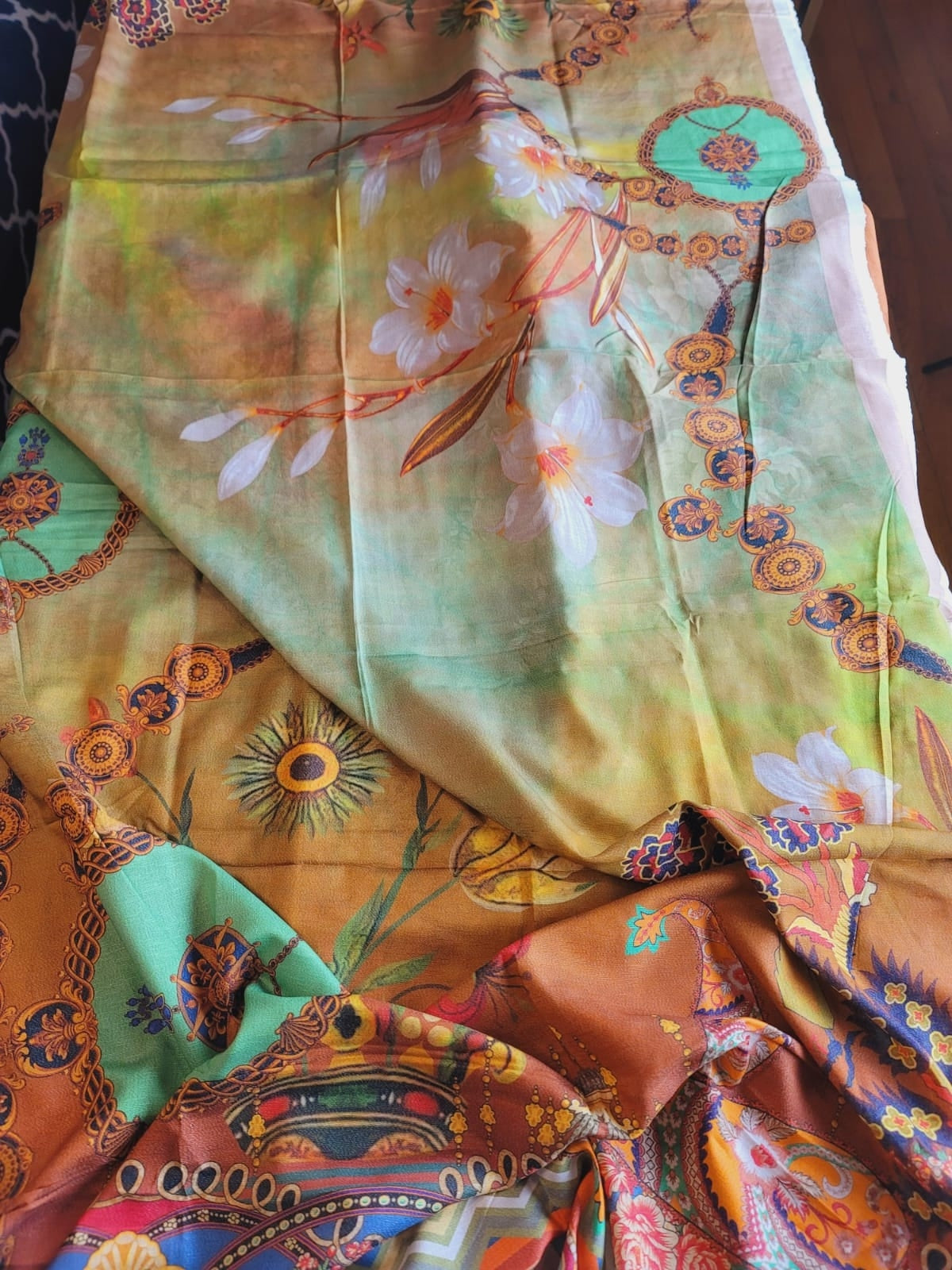 Pakistani Linen Embroidered Salwar kameez Ready To Ship