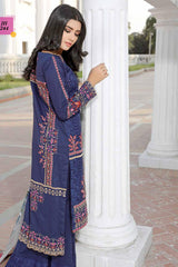 Johra Angan Embroidered Digital Printed Lawn-100% Original Guaranteed