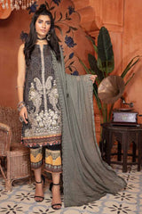 Johra Preisha Embroidered lawn Collection-100% Original Guaranteed