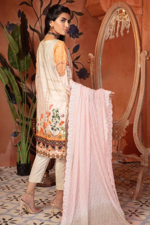Johra Preisha Embroidered lawn Collection-100% Original Guaranteed