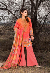 Johra Impression Embroidered Digital Printed Lawn-100% Original Guaranteed