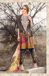 Johra Impression Embroidered Digital Printed Lawn-100% Original Guaranteed