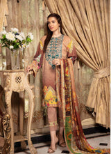 Johra Meesha Embroidered Digital Printed Lawn-100% Original Guaranteed