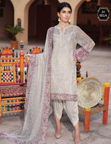 Johra Luxury Chiffon Embroidered 2020 -100% Original Guaranteed