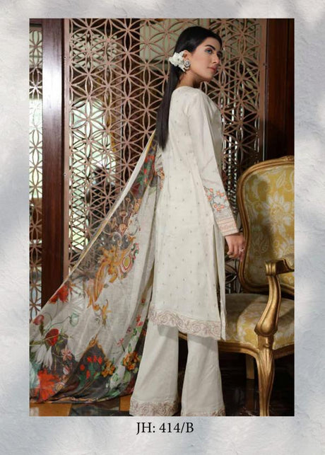 Johra Ajmi Embroidered Lawn Collection-100% Original Guaranteed