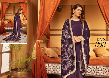 Khubsoorat velvet luxury shawl  2020-100% Original Guaranteed