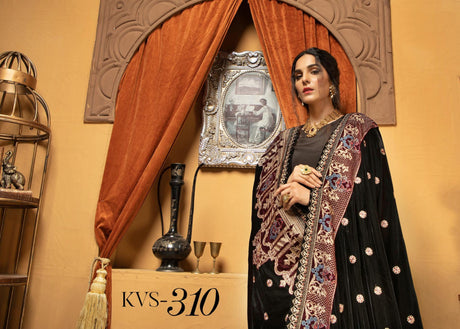Khubsoorat velvet luxury shawl  2020-100% Original Guaranteed