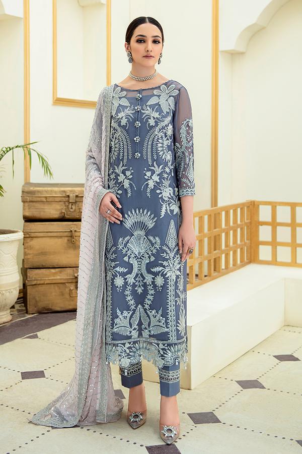 Imrozia - La Roza Premium Luxury Chiffon Collection 2021 -100% Original Guaranteed