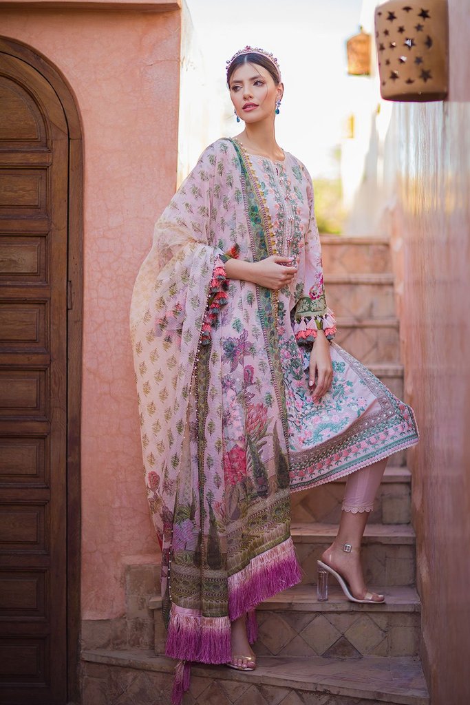 Sobia Nazir's Luxury Lawn Collection-100% Original Guarantee