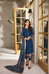 Aliezh By Bilal's Embroidery Chiffon Embroidered Collection 2021 -100% Original Guaranteed