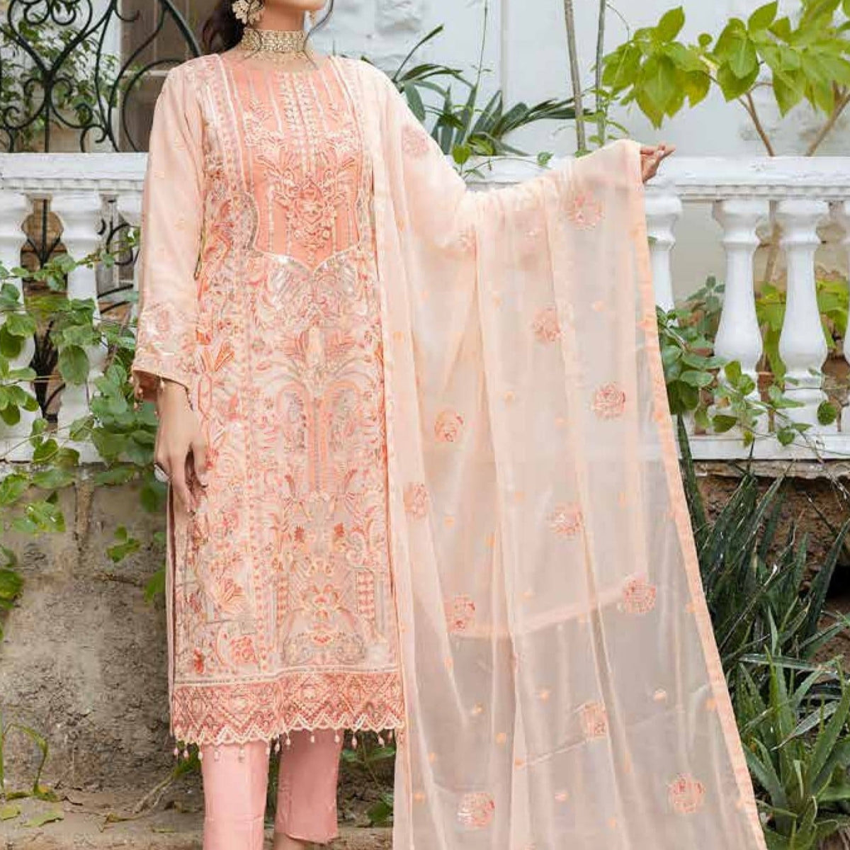 Manha by Mi-Creation Luxury Embroidered Collection-100% Original ...
