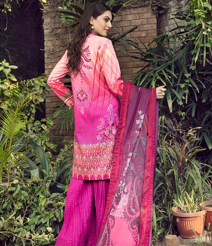 Taabir Luxury Lawn Collection By Sanaya--100% Original Guarantee