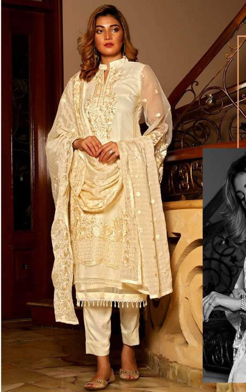 Rehaab Vintage Luxury Chiffon Collection-100% Original Guaranteed