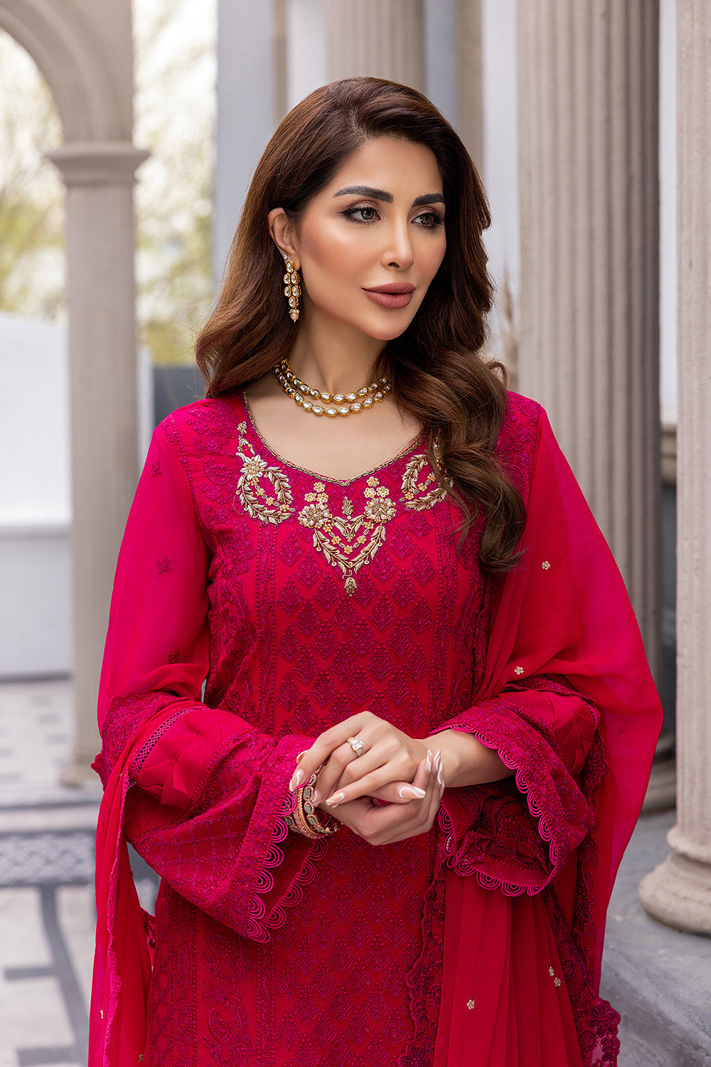 Azure Luxury Chiffon Eid Collection 100% Original