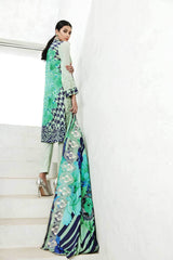Charizma Naranji Embroidered Lawn -100% Original Guaranteed