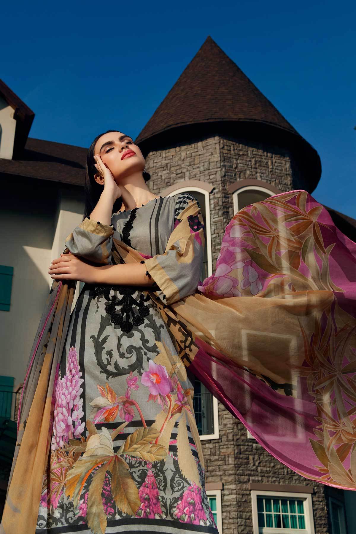 Charizma Embroidered Lawn -100% Original Guaranteed