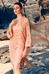 Charizma Naranji Embroidered Lawn 100% Original