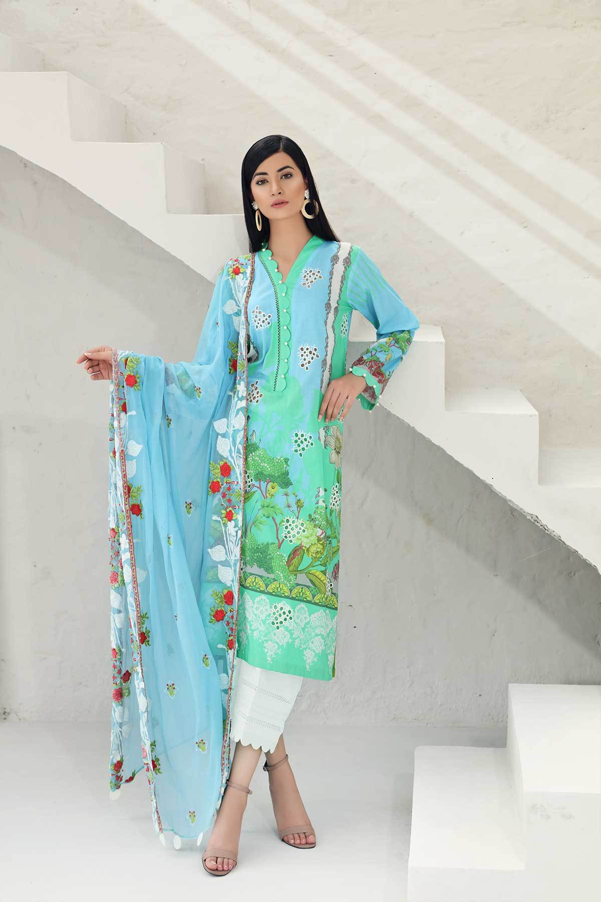 Charizma Lawn 2020 Collection-100% Original Guaranteed