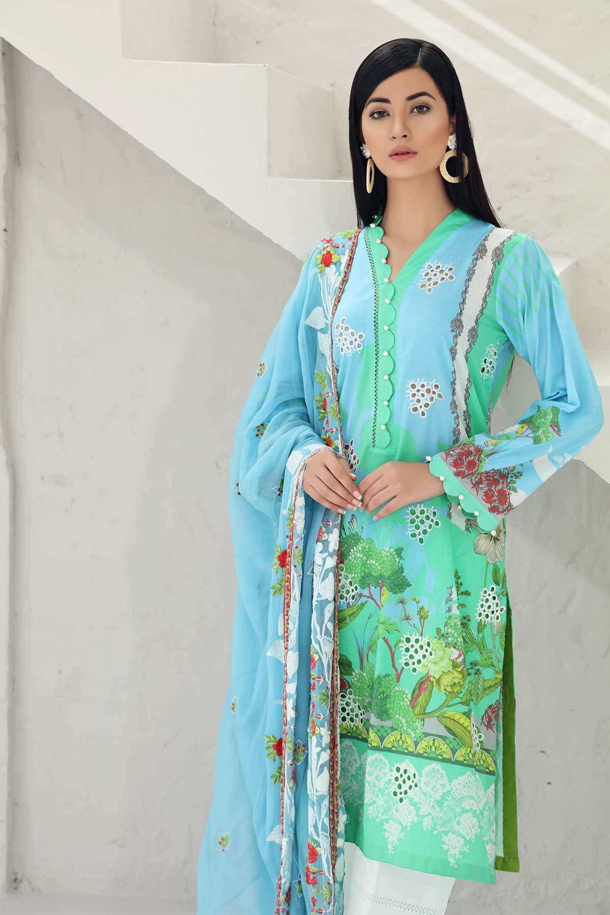 Charizma Lawn 2020 Collection-100% Original Guaranteed