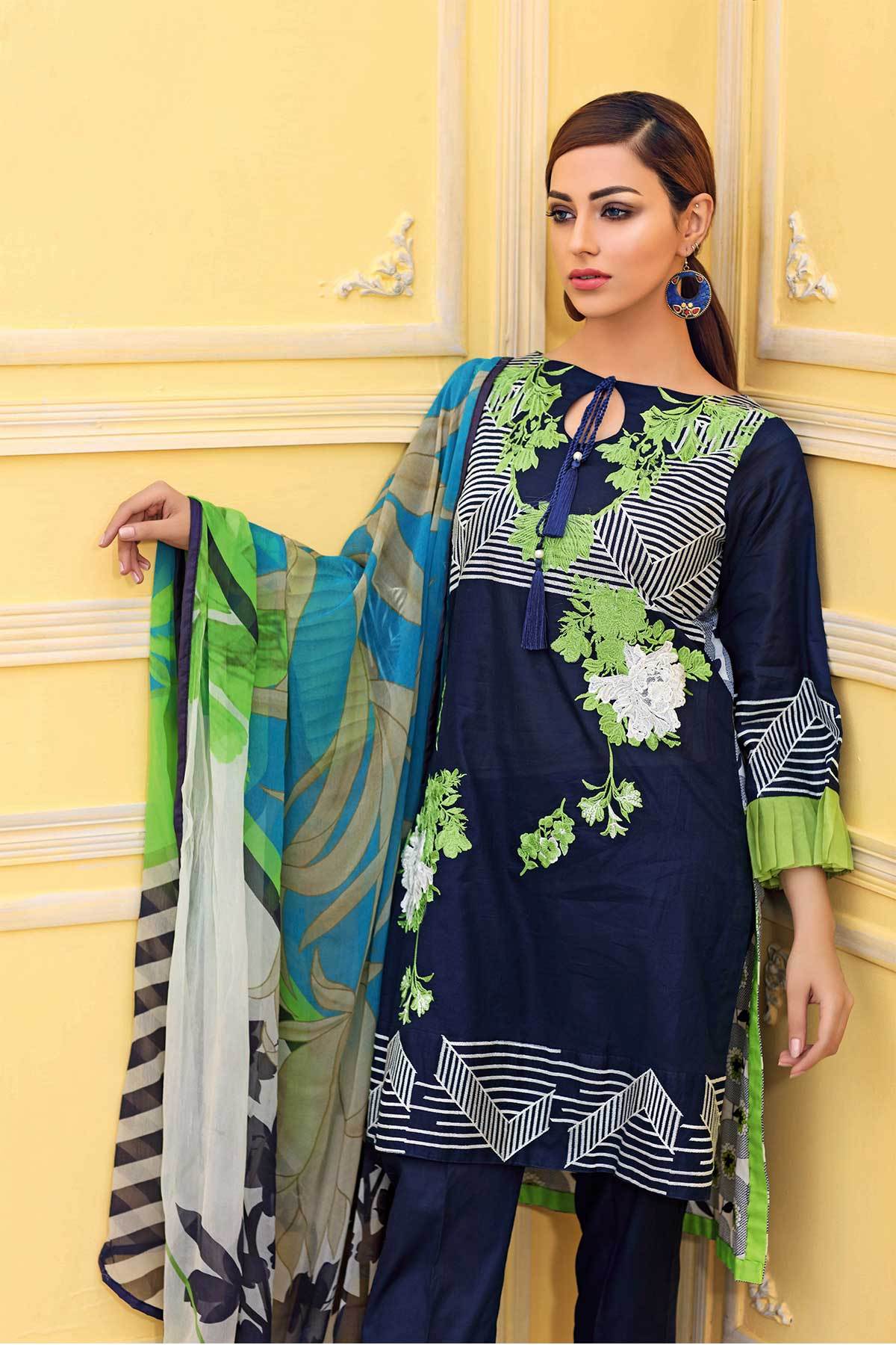 Charizma Lawn Collection-100% Original