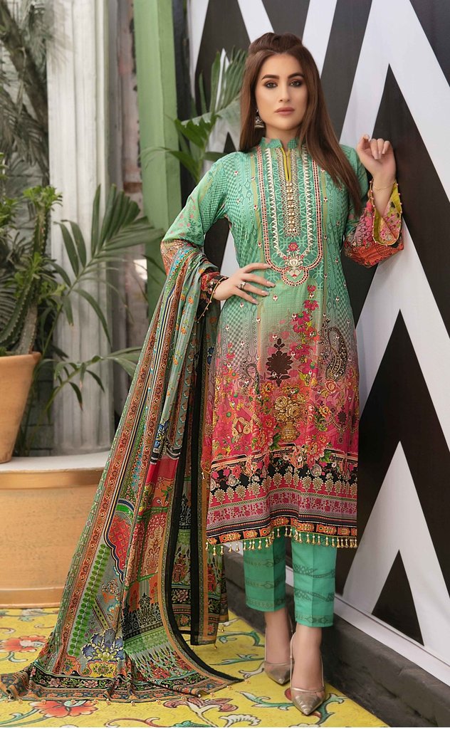 Tawakkal Embroidered Lawn 2020-100% Original Guaranteed