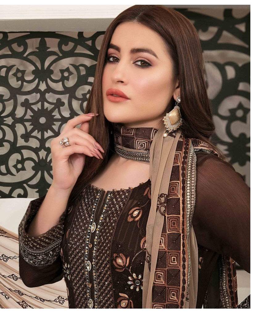 Tawakkal sumptuous serenity embroidered chiffon 2021 -100% original guaranteed