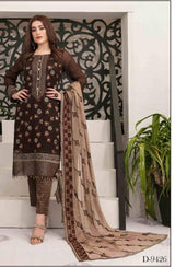 Tawakkal sumptuous serenity embroidered chiffon 2021 -100% original guaranteed