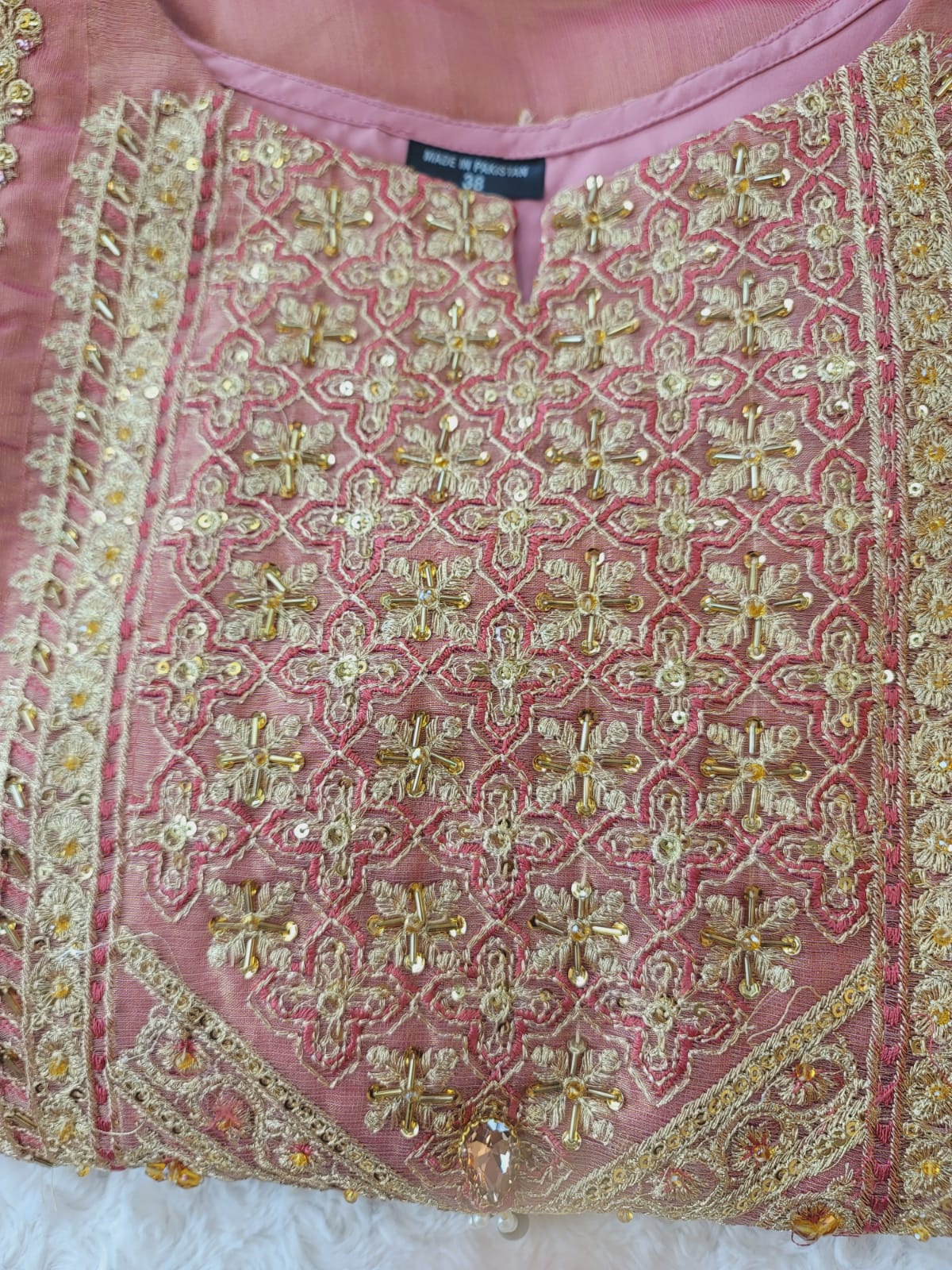 Pakistani Stitched Embroidery Party Wear Dresses Ready To Ship