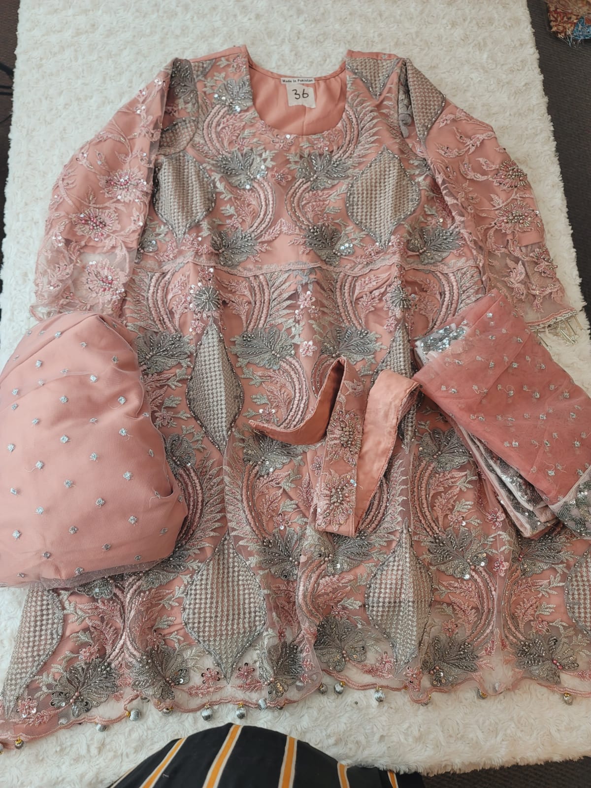 Pakistani Stiched Designer Party Wear -100% Original Guaranteed