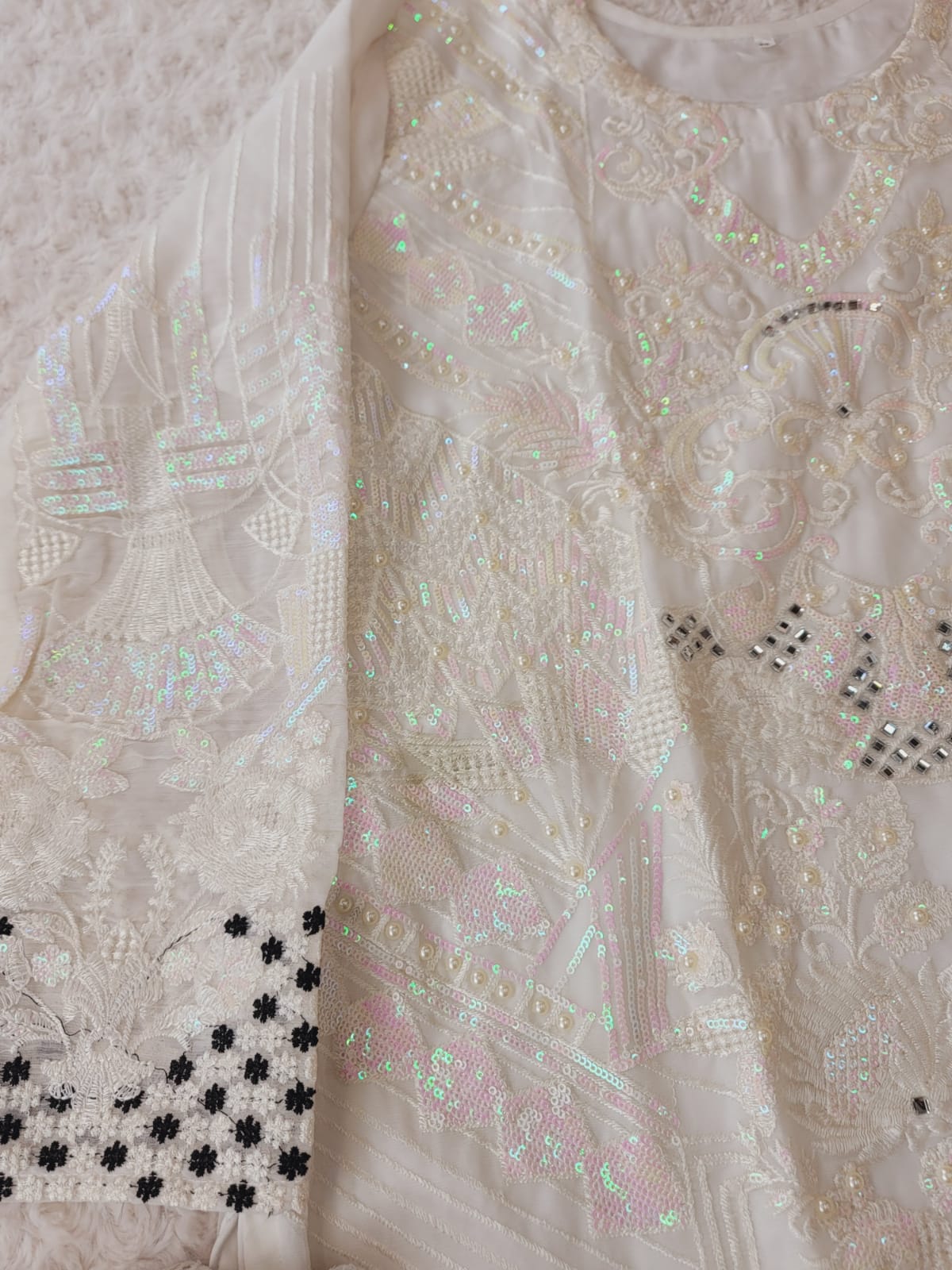 Pakistani Stitched Embroidery Party Wear Dresses Ready To Ship