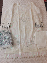 Pakistani Stitched Embroidery Party Wear Dresses Ready To Ship