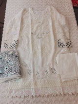 Pakistani Stitched Embroidery Party Wear Dresses Ready To Ship