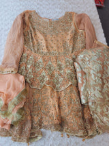 Skirt With Shot Frock Pakistani Designer Collection -100% Original Guaranteed