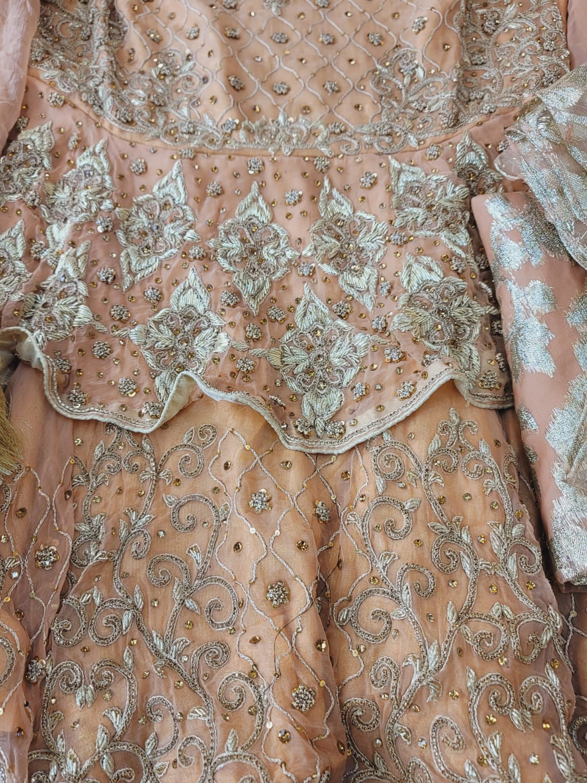 Skirt With Shot Frock Pakistani Designer Collection -100% Original Guaranteed