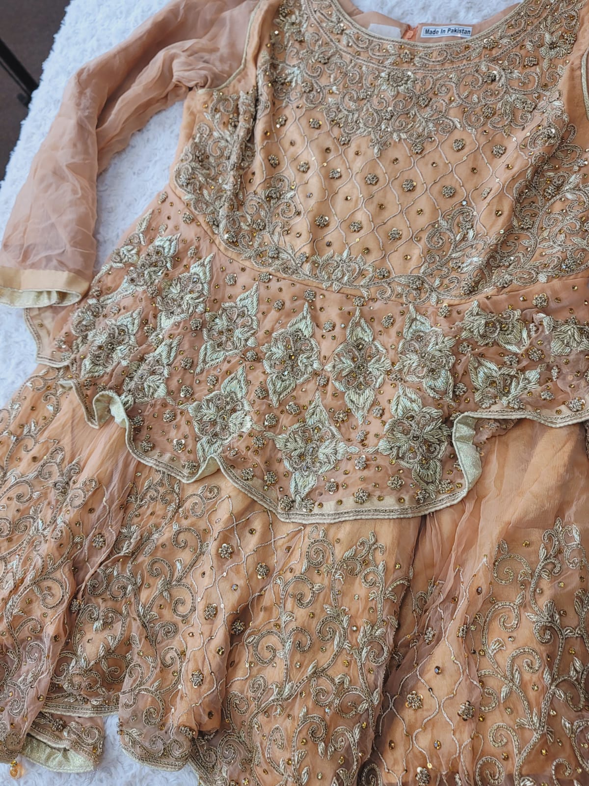 Skirt With Shot Frock Pakistani Designer Collection -100% Original Guaranteed