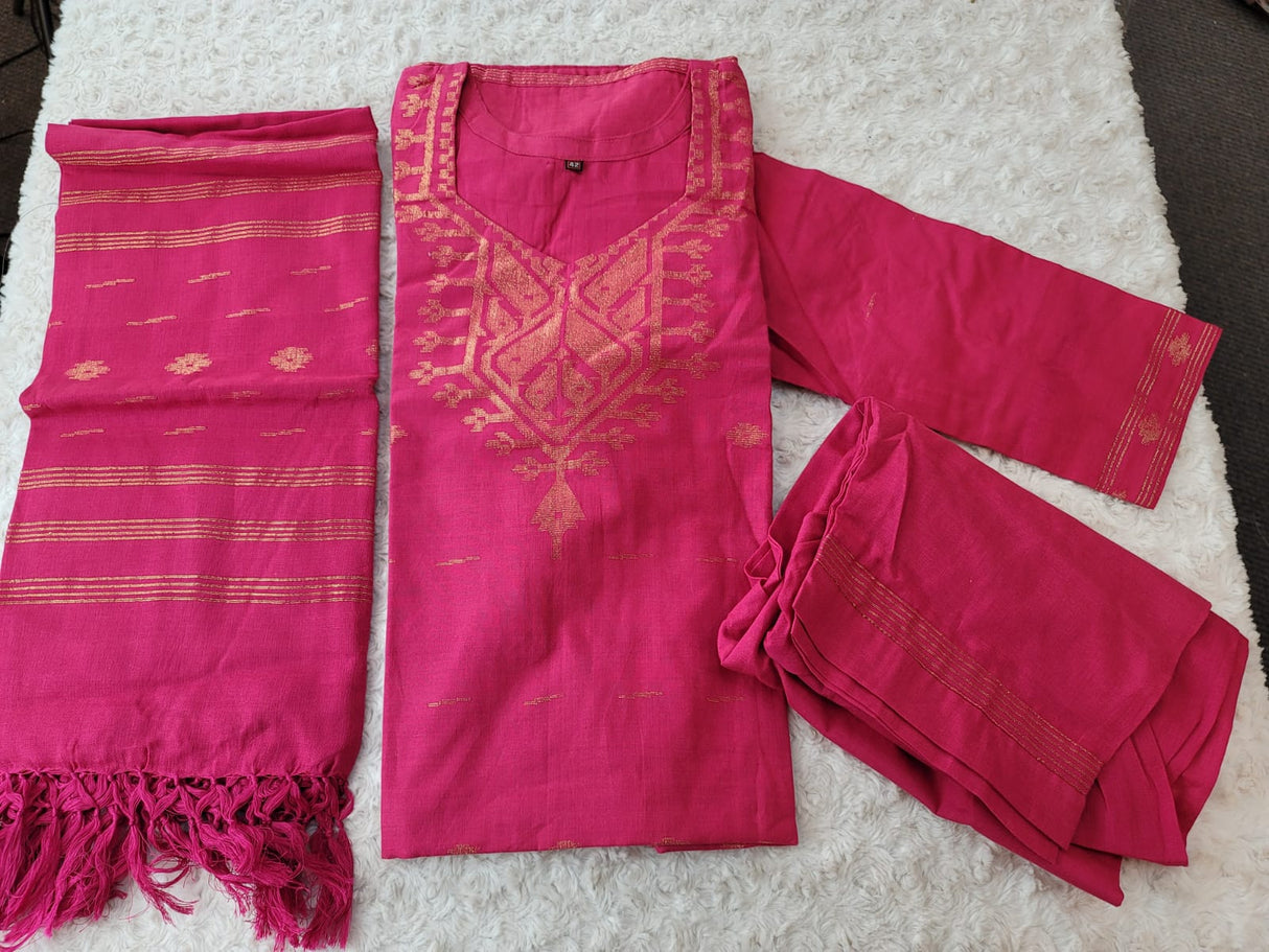 Bangladeshi Jamdani salwar kamiz