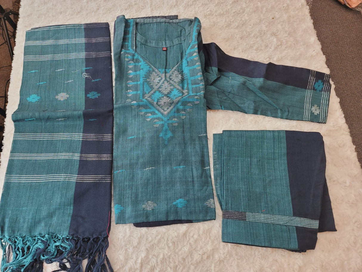 Bangladeshi Jamdani salwar kamiz