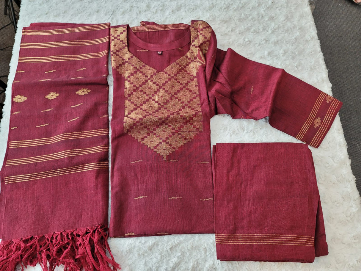 Bangladeshi Jamdani salwar kamiz