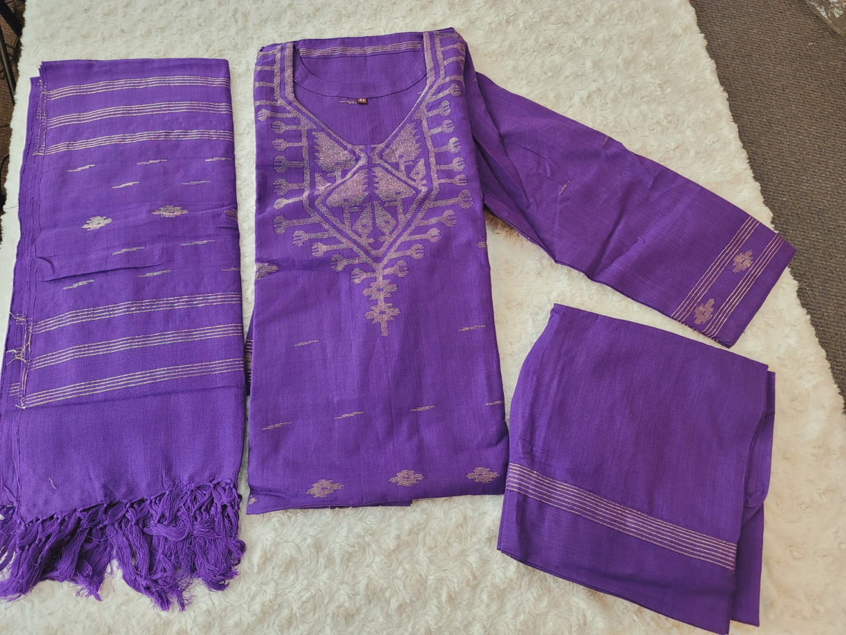 Bangladeshi Jamdani salwar kamiz