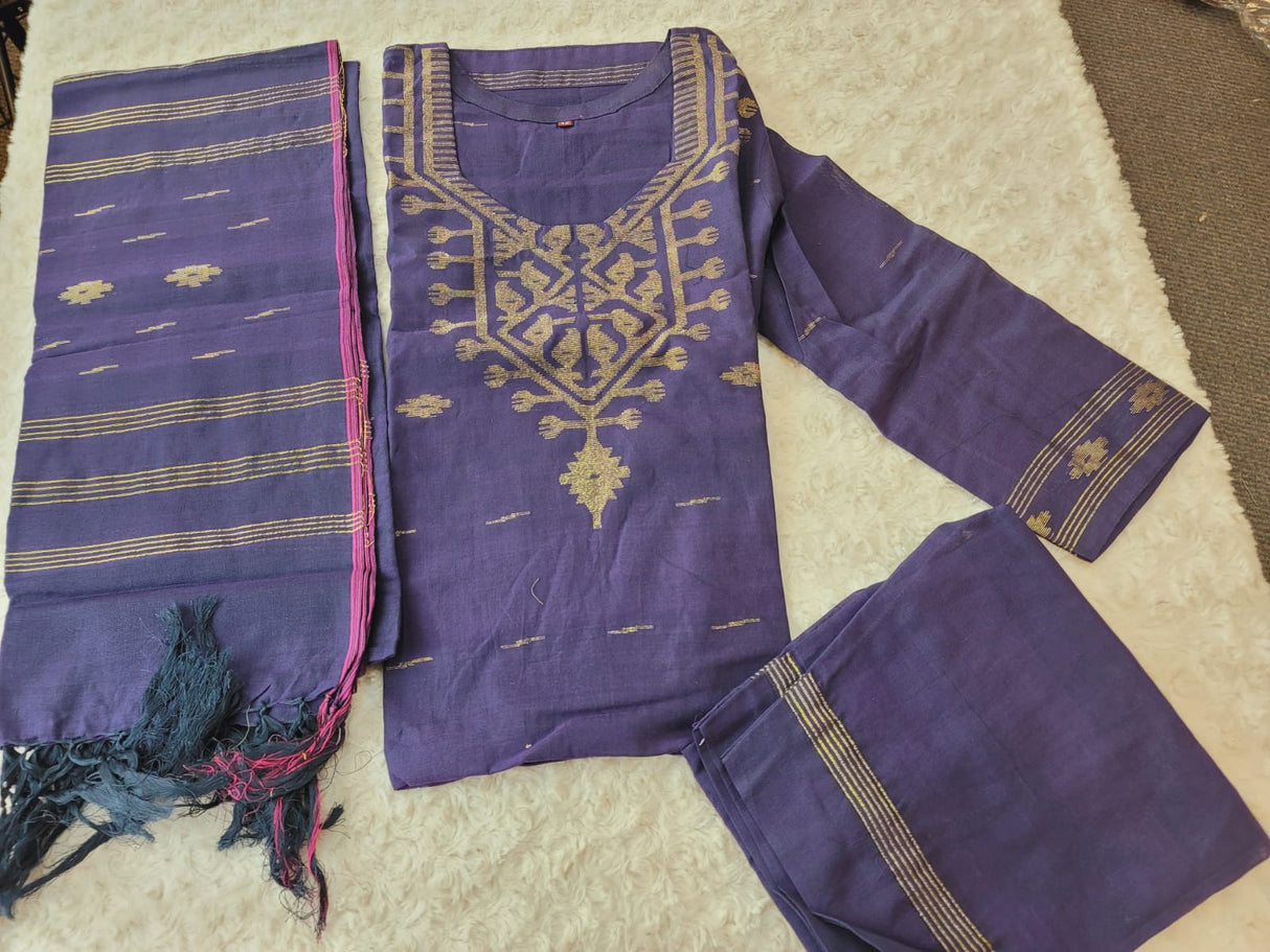 Bangladeshi Jamdani salwar kamiz