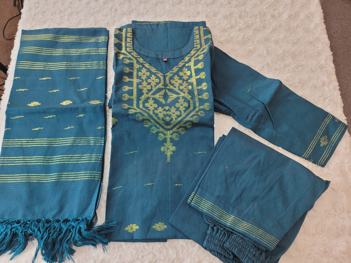 Bangladeshi Jamdani salwar kamiz