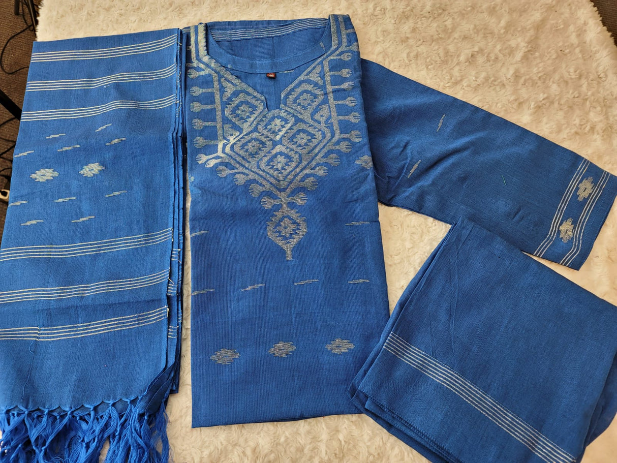 Bangladeshi Jamdani salwar kamiz