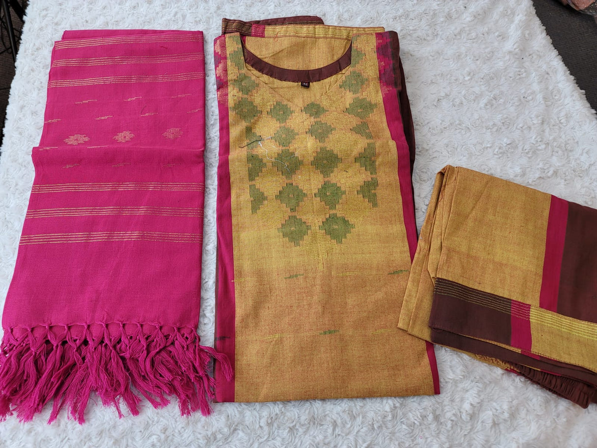 Bangladeshi Jamdani salwar kamiz