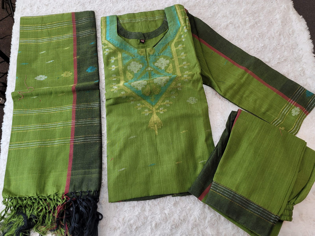 Bangladeshi Jamdani salwar kamiz